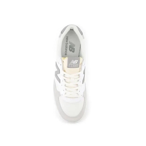 New Balance 300 V3 Court Low Top Sneaker Shoes White/Slate Grey Mens Sz 10 main image 8